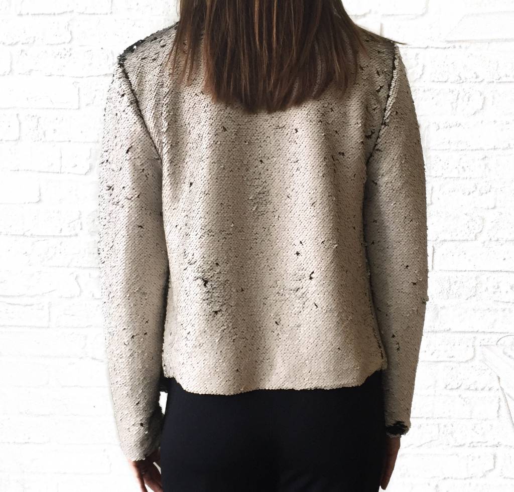 Sequionned Barely Beige Jacket