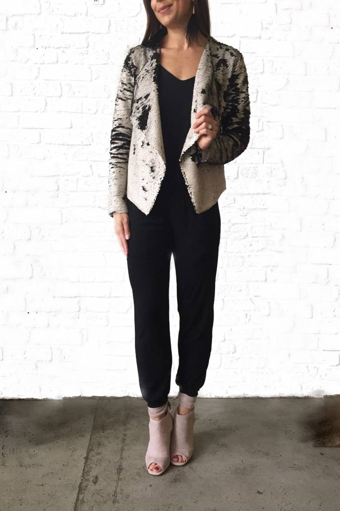 Sequionned Barely Beige Jacket