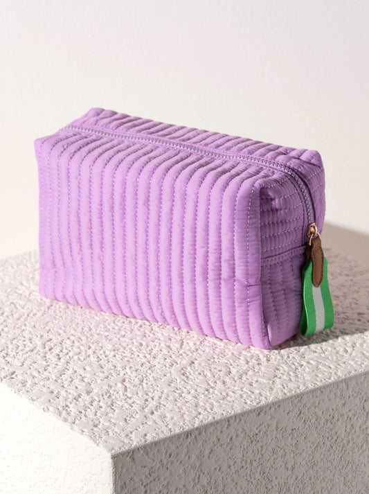 Lilac Ezra Large Cosmetic Pouch