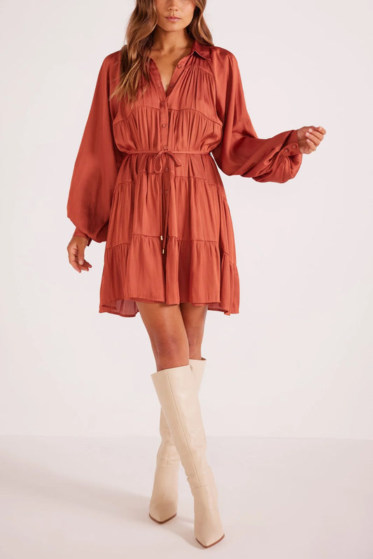 Romany Rose Lizzie’s Luxe Leisure Dress-Ruffle