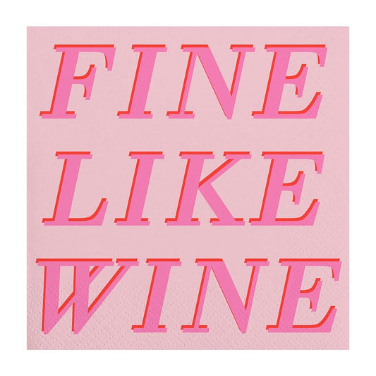 Fine Like Wine Napkins