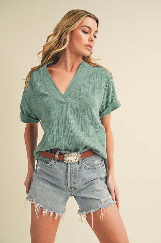Seagreen Trudie Top