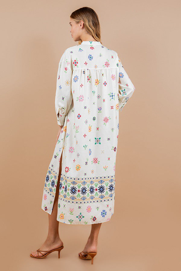Embroidered Boyd Dress