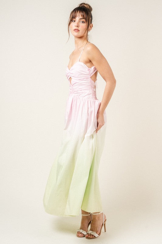 Pink/Lime Stori Dress Lucy Rose Pink/Lime Stori Dress Lucy Rose