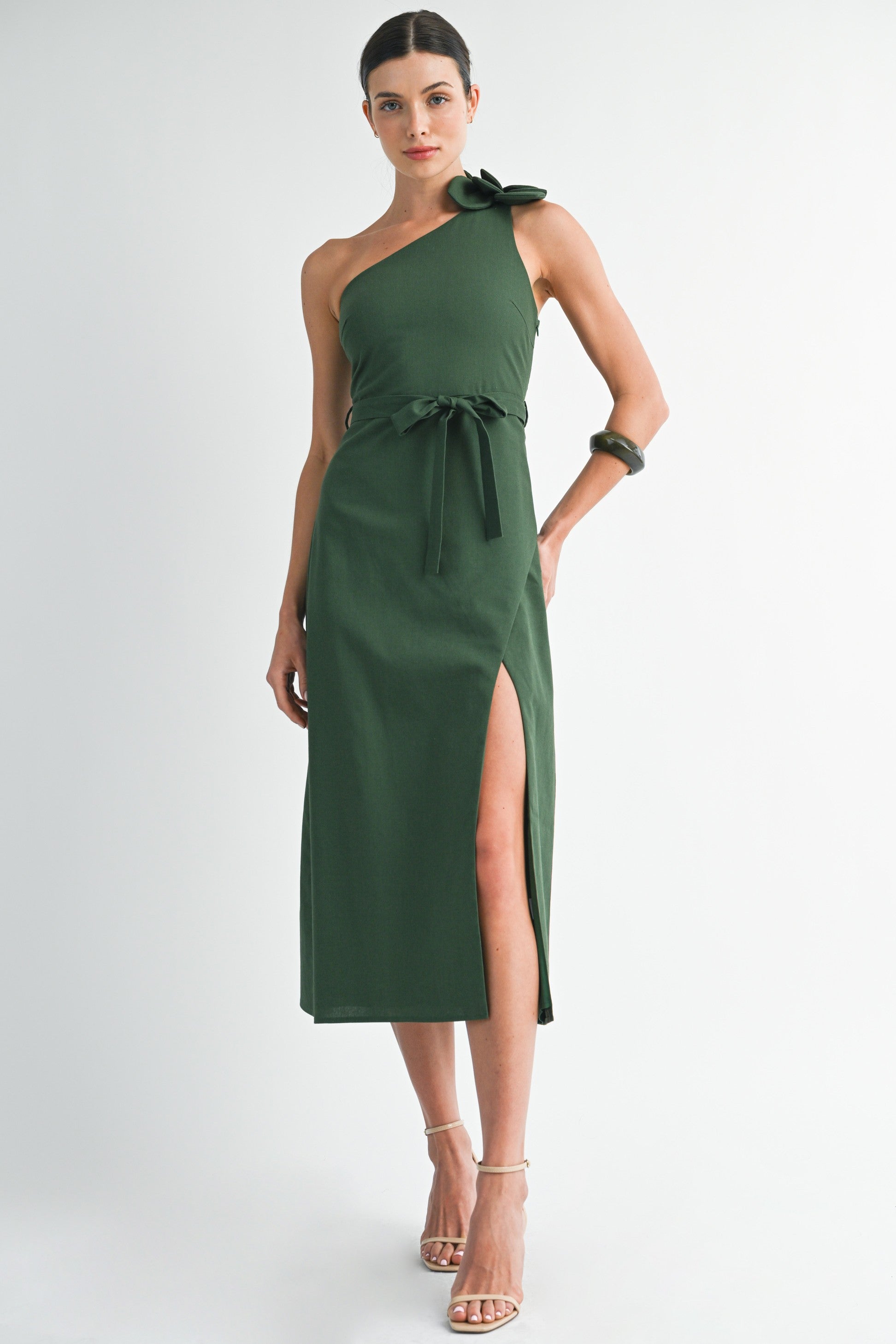 Forest Green Gabi Dress Lucy Rose Forest Green Gabi Dress Lucy Rose