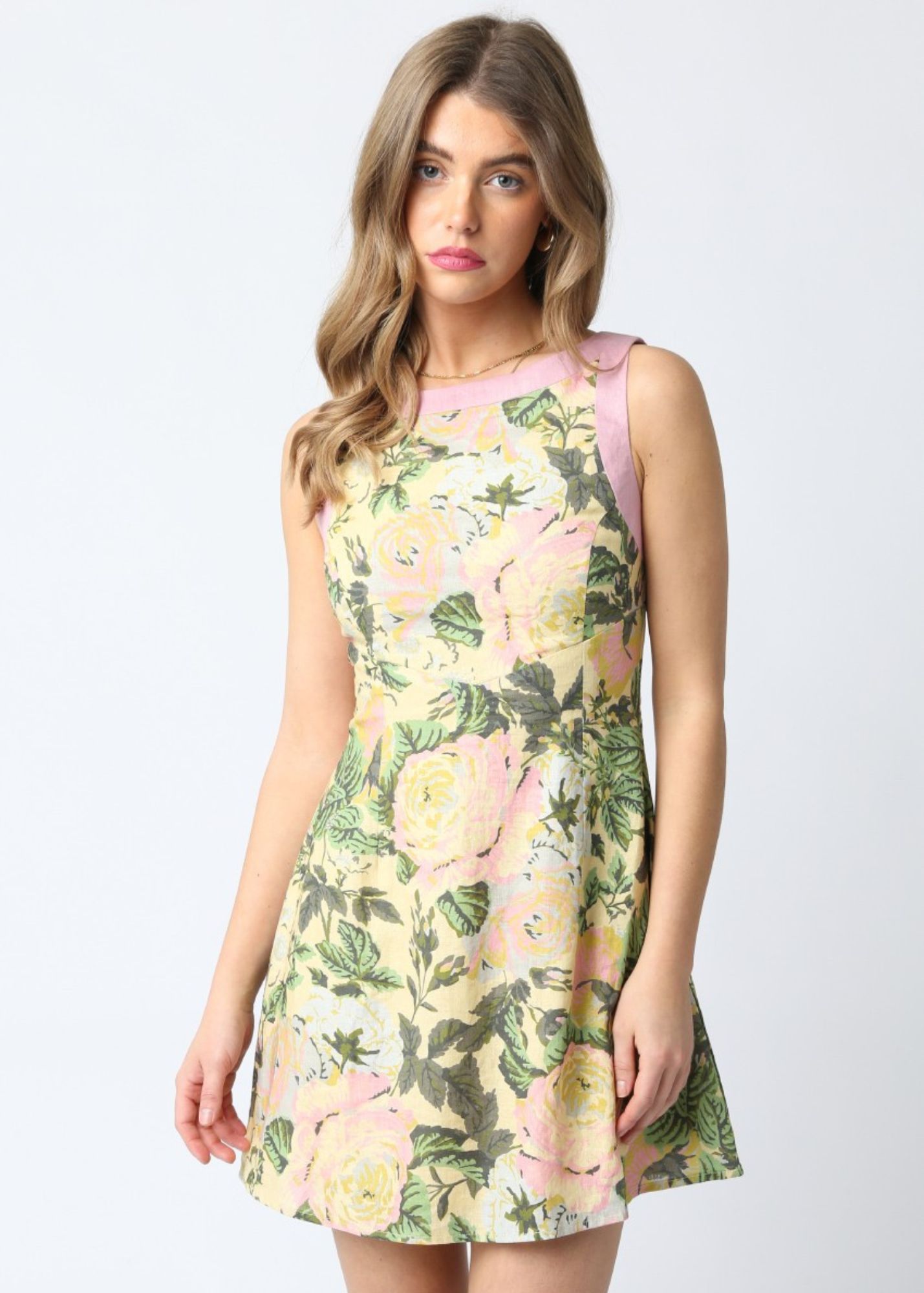 Pear Green Maria Dress – Lucy Rose