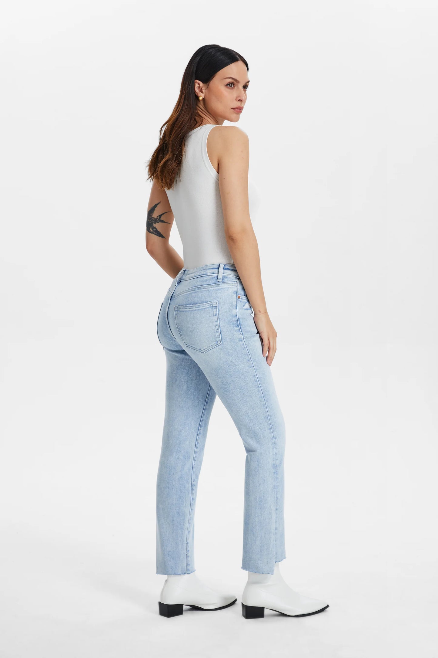Wave Daisy High Rise Jeans