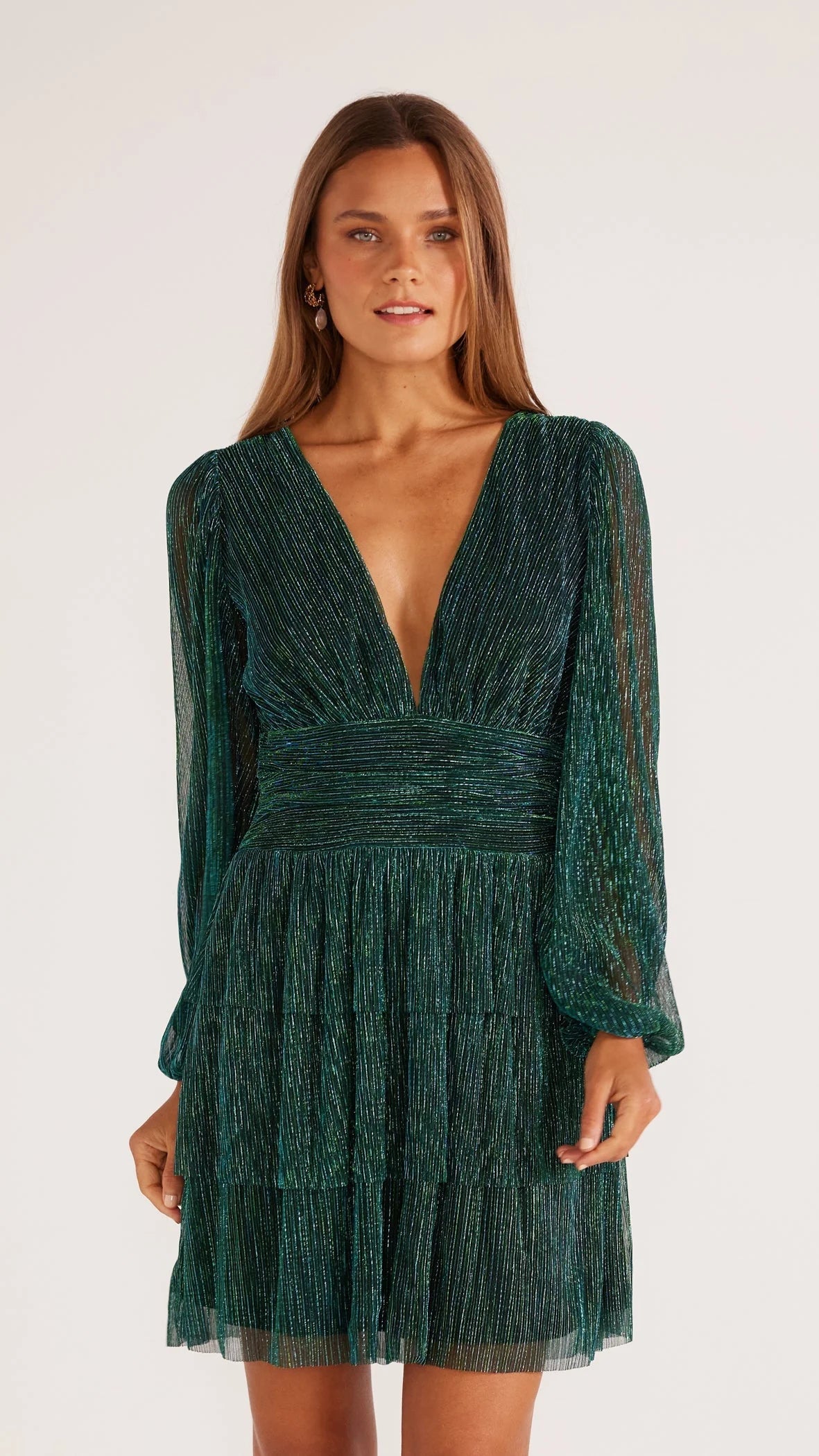 Emerald Astrid Mini Dress – Lucy Rose
