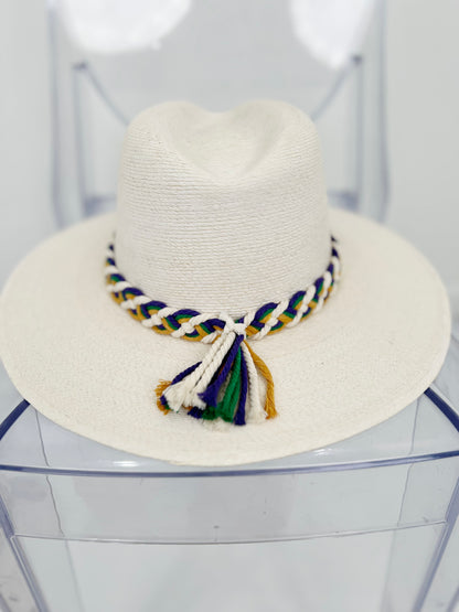 mardi gras rope hat