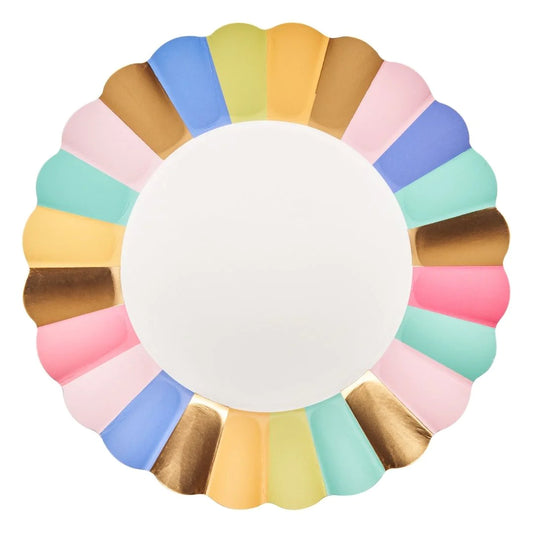 Scalloped Salad Plate Panoply