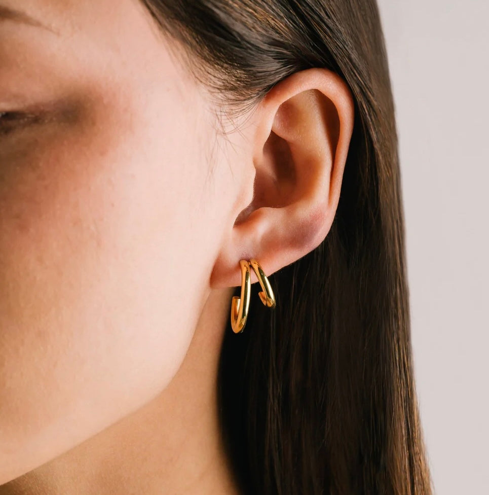 Gold Mila Earrings