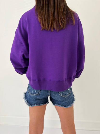 Purple Star Tigers Sweatshirt