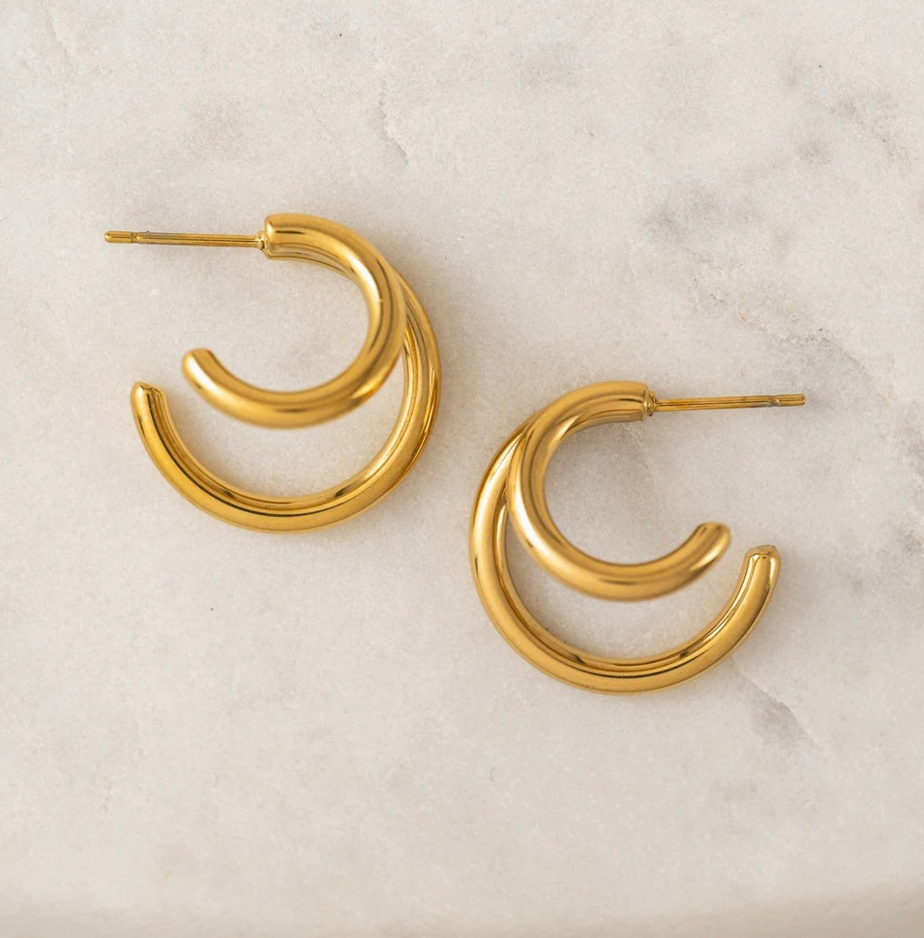 Gold Mila Earrings