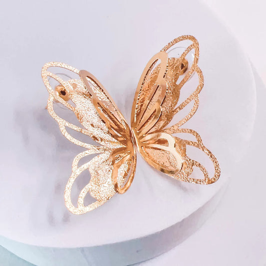 Mary Butterfly Stud