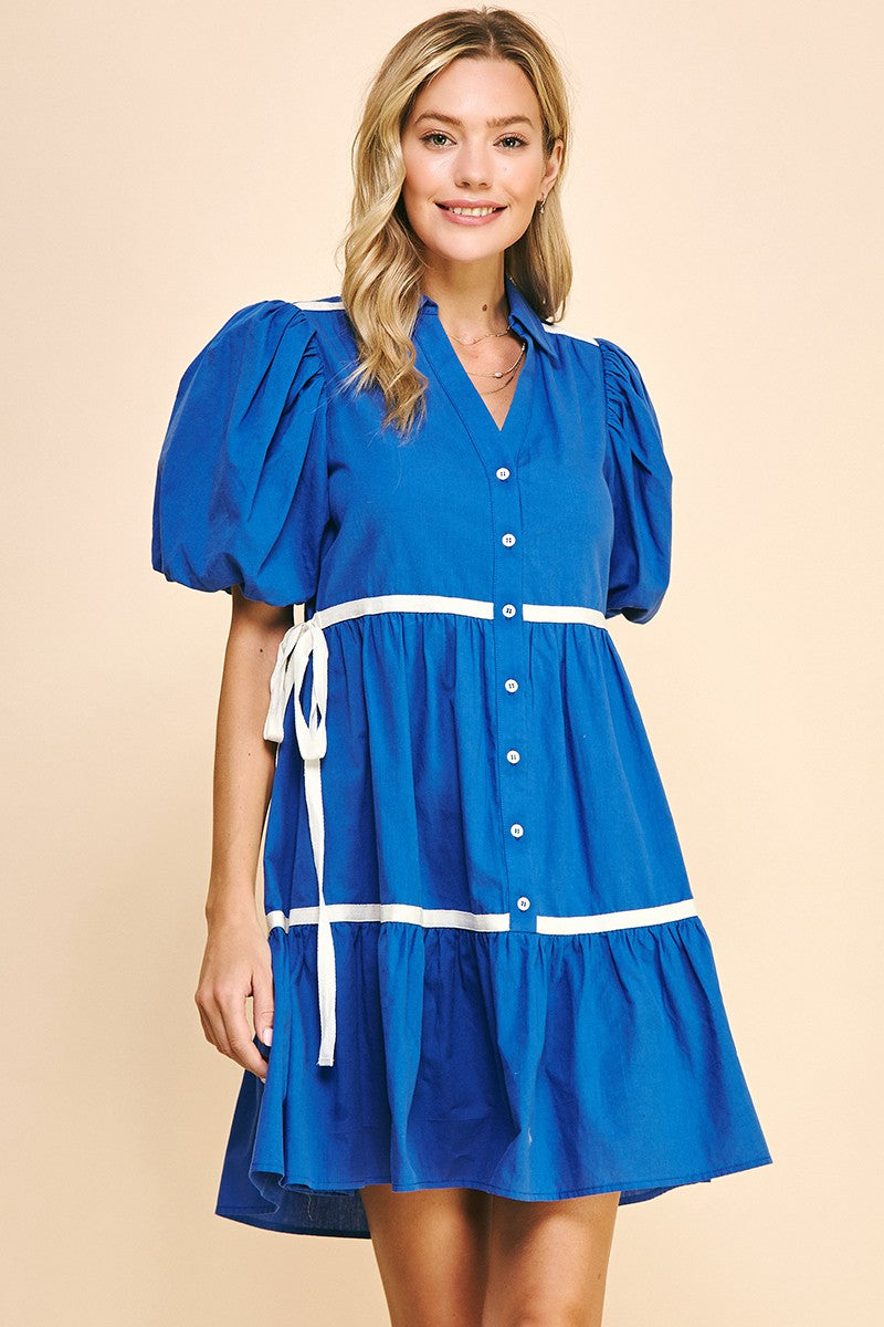 Blue Caspian Dress