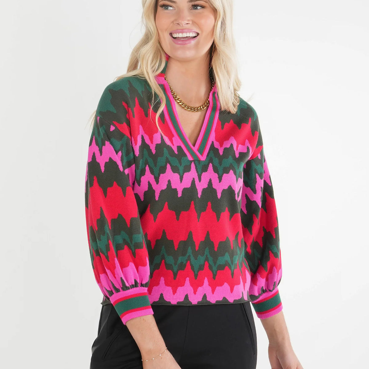 Ruby Ripple Lolli Sweater – Lucy Rose