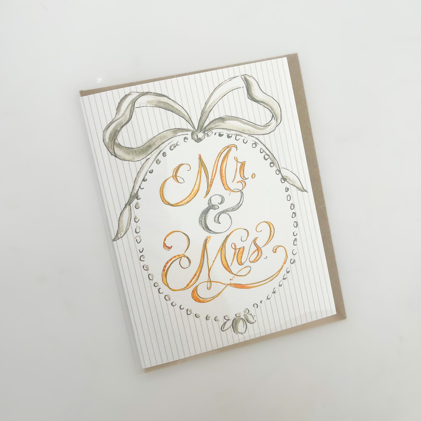 Mr. and Mrs. Greeting Card