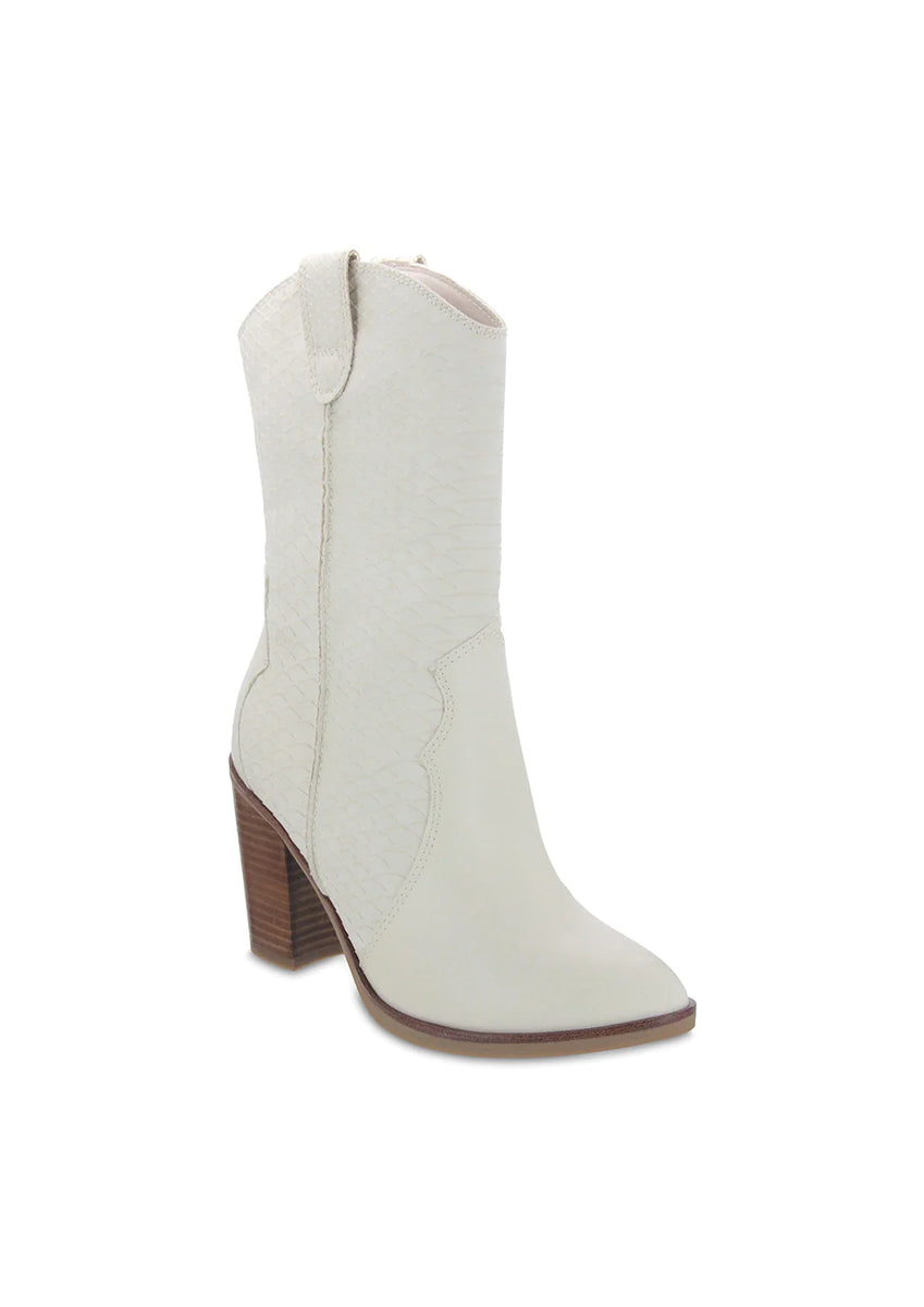 Ivory Python Raylyn Boot – Lucy Rose