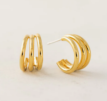 Zara Gold Hoops