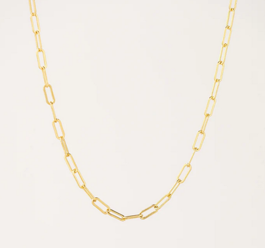 Staple Chain Toggle Necklace