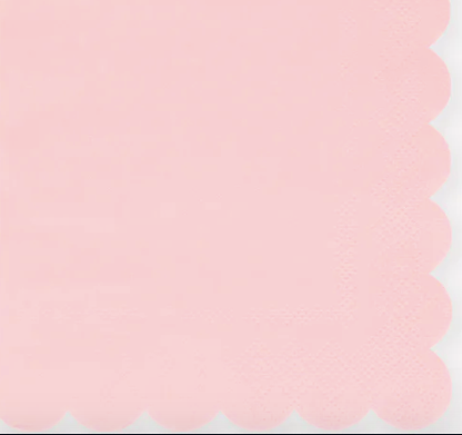 Cotton Candy Pink Paper Napkins
