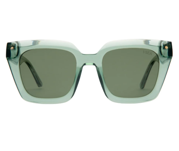 Jemma Leaf/Green Sunglasses