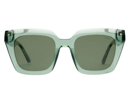 Jemma Leaf/Green Sunglasses