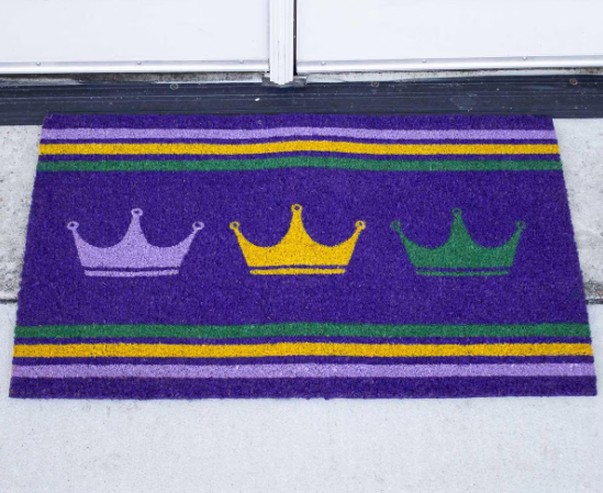 The Royal Standard Victoria Crown Door Mat