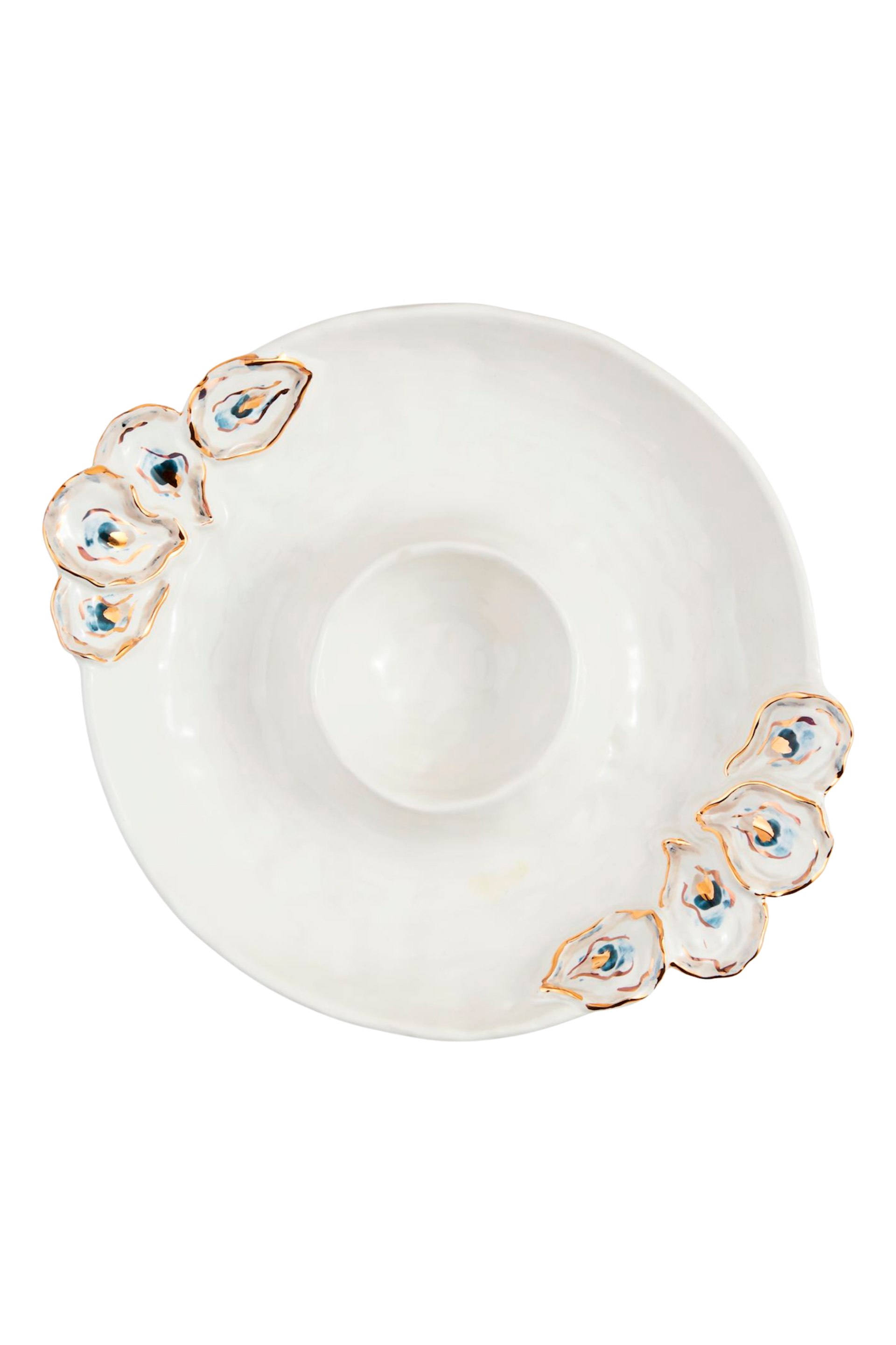 Layered Oyster Chip & Dip Set