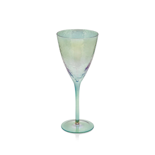 Aperitivo Wineglass Glass-Blue Luster