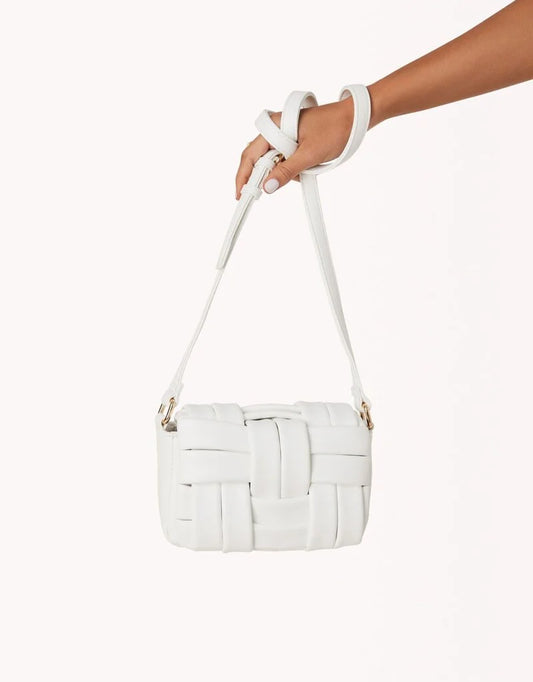 White Belinda Crossbody Bag