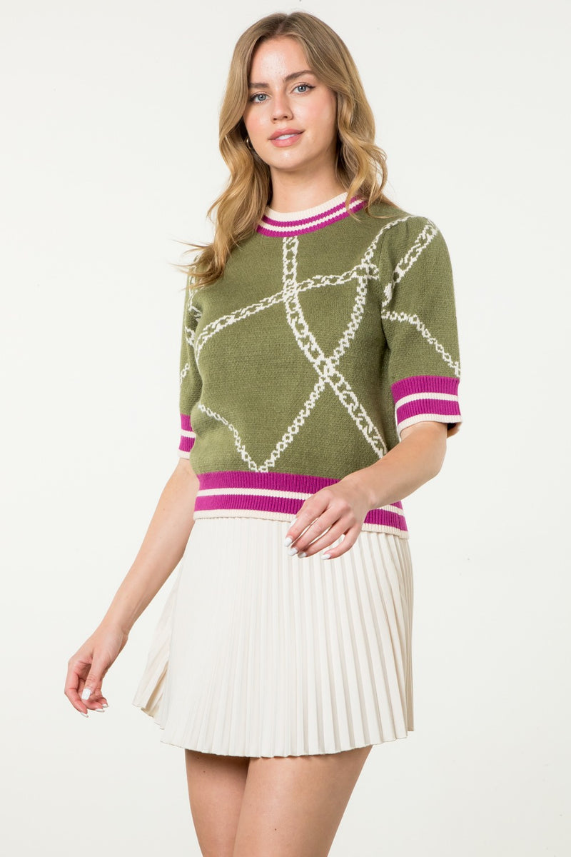 Olive Chain Kit Top – Lucy Rose