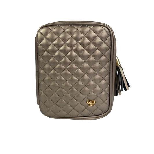 Bronze Quilted Trinity Jewelry Case