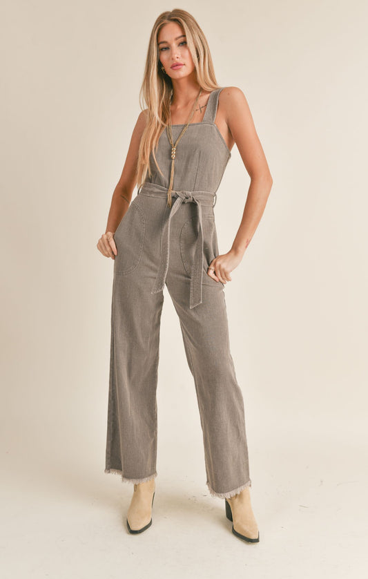 Charcoal Gia Jumpsuit