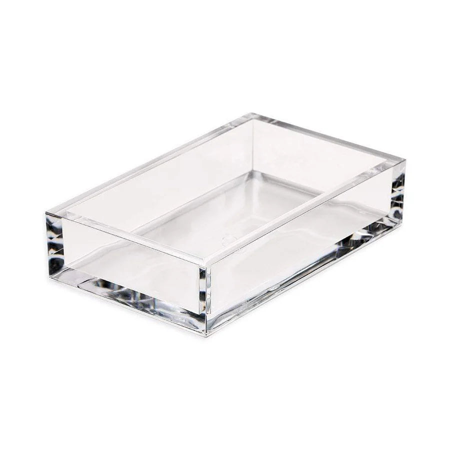 Crystal Acrylic Guest Towel Tray