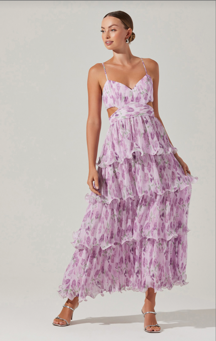 long maxi dress skirt Grade & Gather Unbalanced Skirt Maxi Dress at Leaf Boutique Medium / Dark Roast