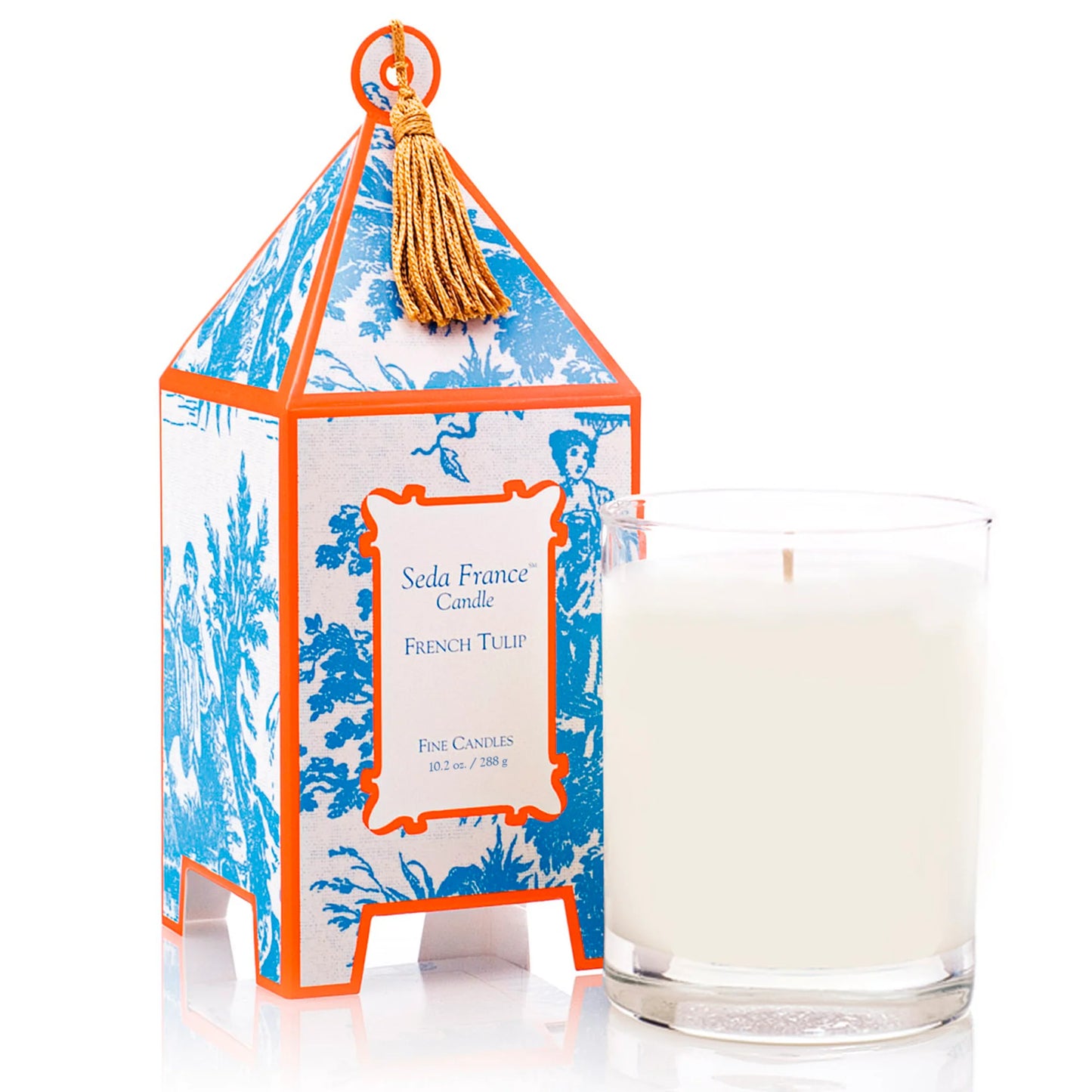 French Tulip Classic Pagoda Box Candle