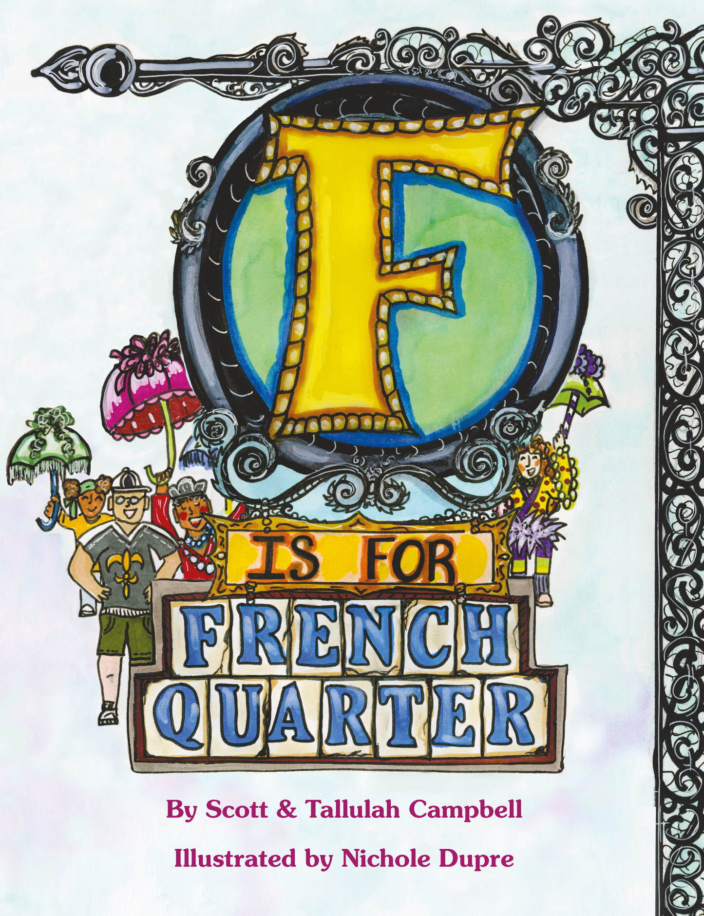 F is for French Quarter Book