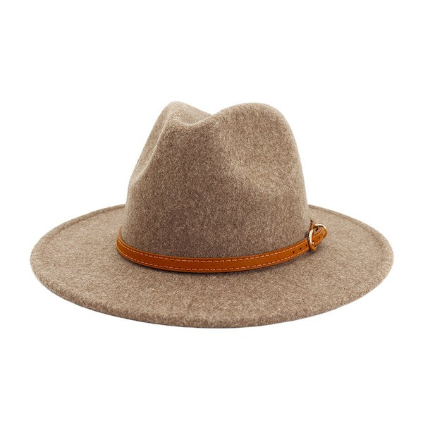 Belted Panama Hat