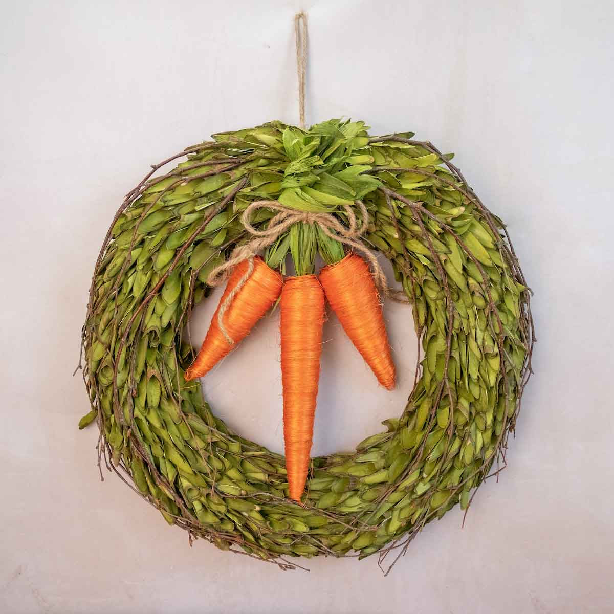 Bakersfield Carrot Wreath