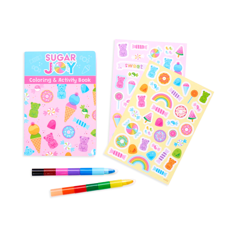 Mini Traveler Coloring & Activity Kit Sugar Joy