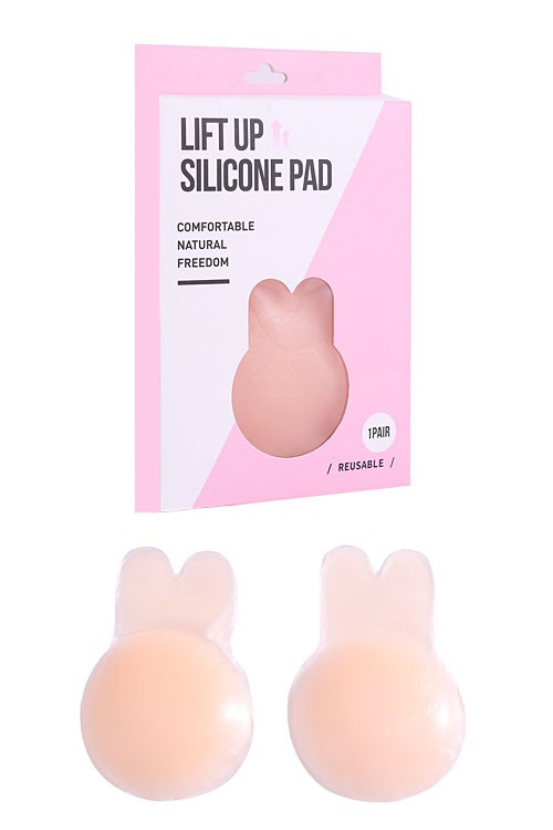 Breathable Invisible Silicone Breast Lift And Rabbit Ear Breast