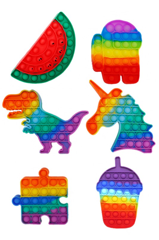 Rainbow Color Pop It Fidget Toy