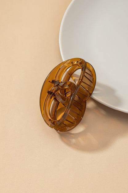 Double Circle Claw Clip