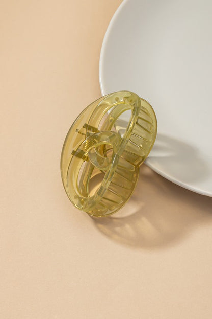 Double Circle Claw Clip