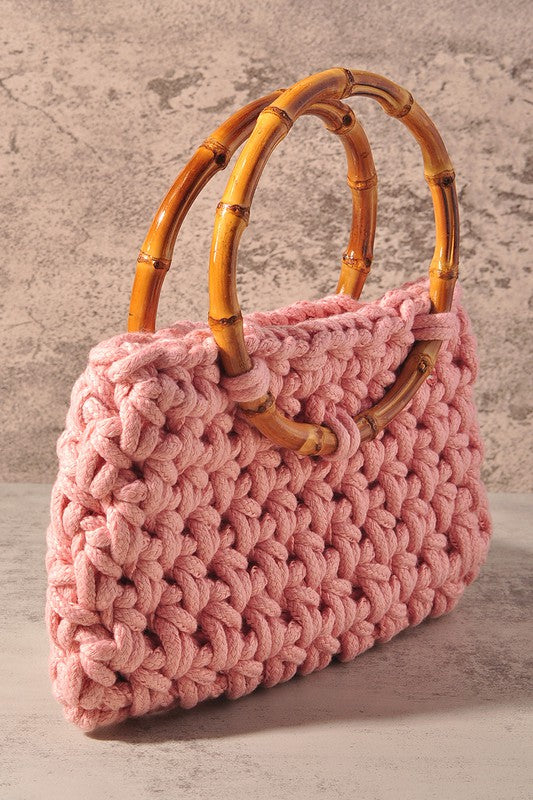 Handle Cover Crochet Handmade for bag Neverfull mm gm beige pink