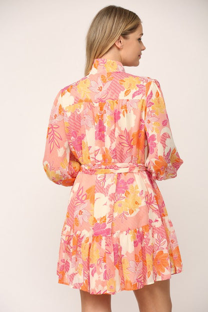Magenta Lauren Dress