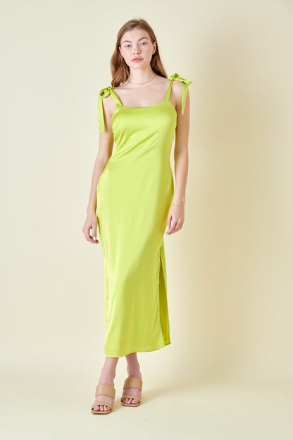 Lime Mallory Dress