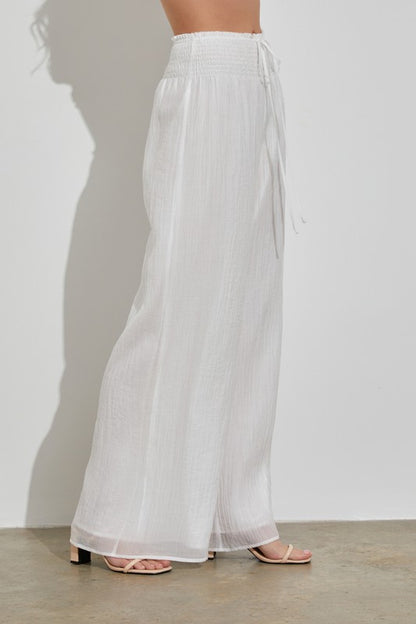 White Gigi Pants
