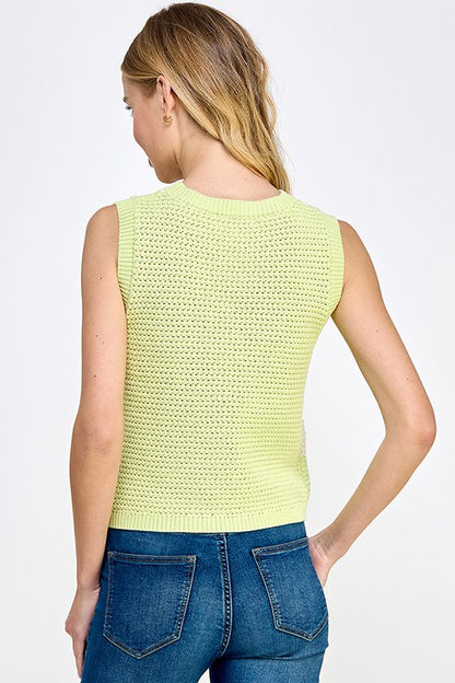 Lime Birdie Top